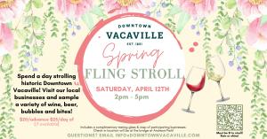 Downtown Vacaville Spring Fling Stroll 2025 cover picture