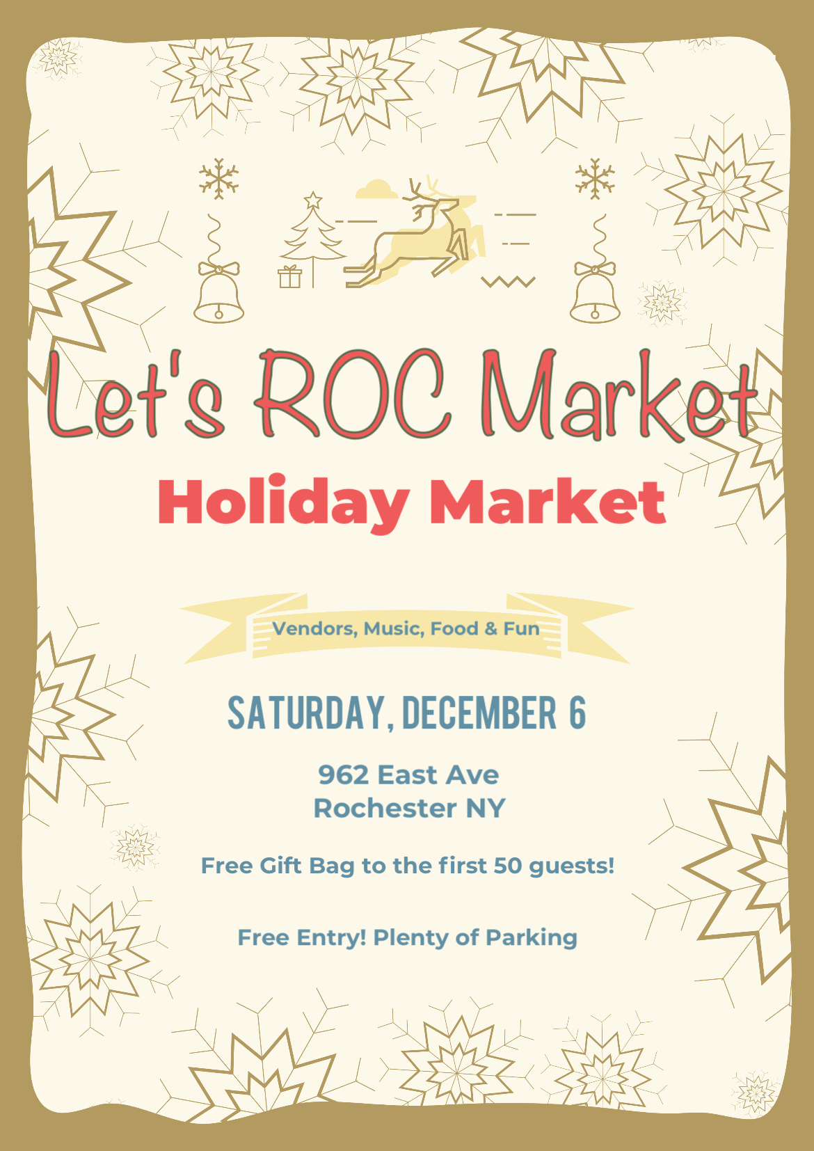 Let’s ROC Market    Holiday Market -  962 East