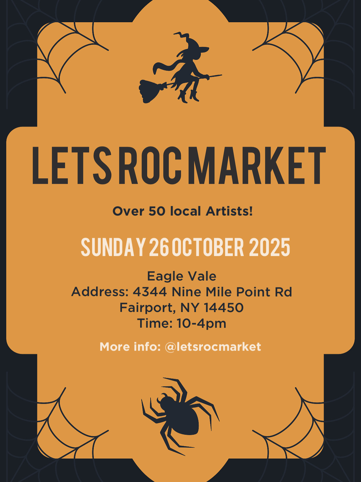Let’s ROC Market :Halloween Market- Eagle Vale Fairport