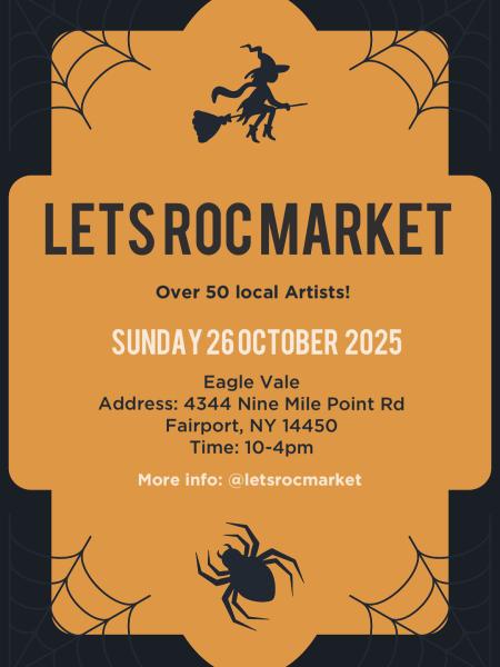Let’s ROC Market :Halloween Market- Eagle Vale Fairport