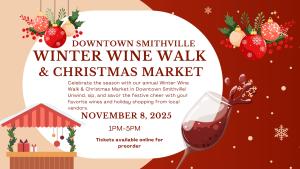 Admission to the Downtown Smithville Winter Wine Walk & Christmas Market 2025 cover picture