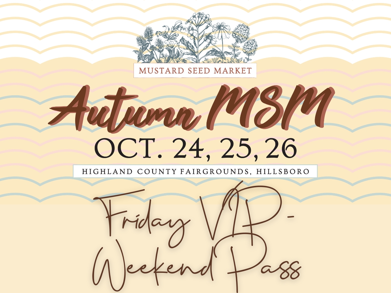 Friday VIP & Weekend Pass_Sale cover picture