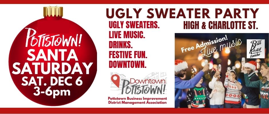 Pottstown Santa Saturday Ugly Sweater Party