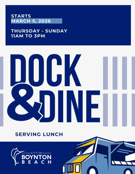 Dock & Dine at Harvey Oyer Park
