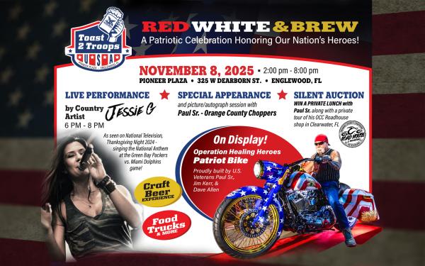 Red, White & Brew - Toast 2 Troops Festival