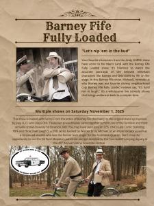 Barney Fife Fully Loaded Show cover picture