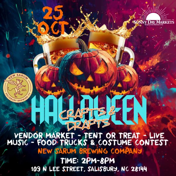 Halloween Crafts & Drafts at New Sarum Brewing Halloween Crafts & Drafts at New Sarum Brewing