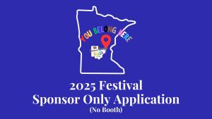 2025 Sponsor Only Application - Carver County Pride Festival (No Booth)