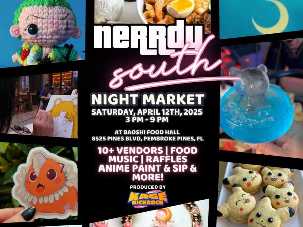 "Nerrdy South Night Market" Vendor Application