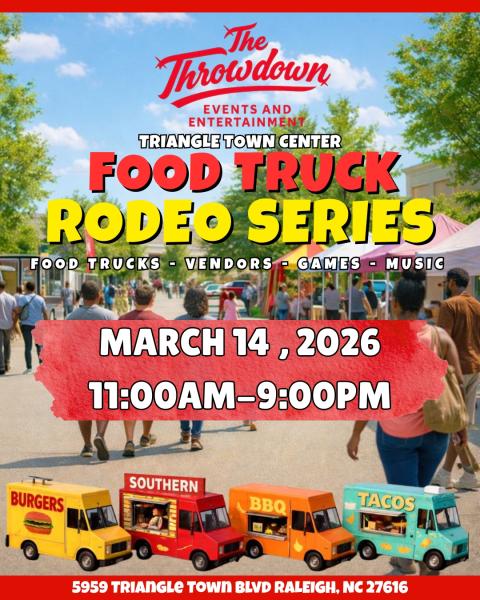 March Triangle Town Center Food Rodeo Series