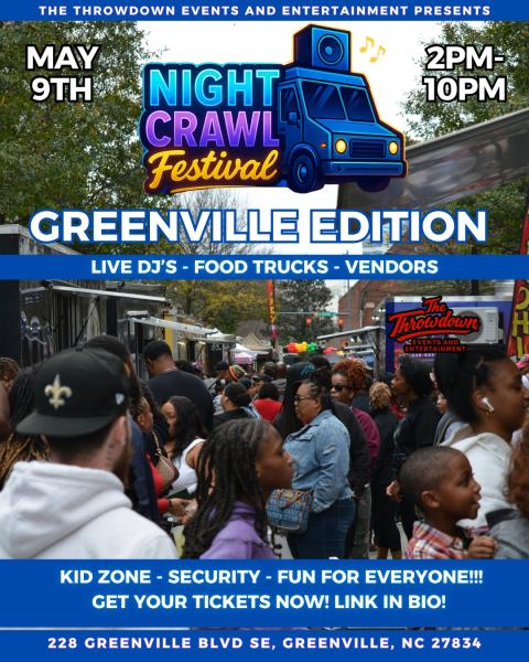 Greenville Night Crawl Festival