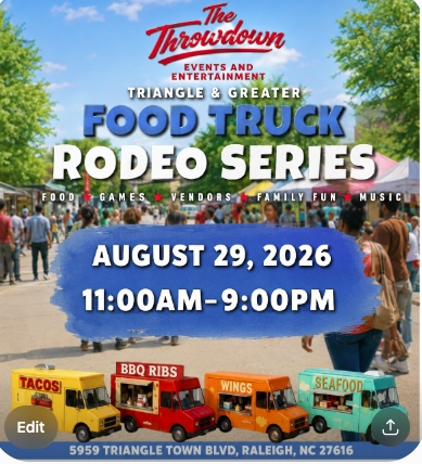 August Triangle Town Center Food Rodeo Series