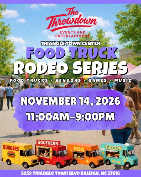 November Triangle Town Center Food Rodeo Series