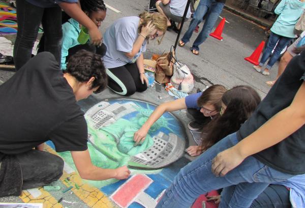 Community Chalk Competition Entry