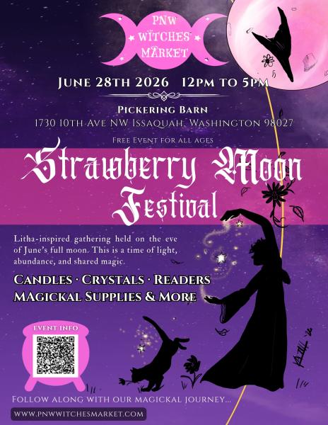 PNW Witches' Market Strawberry Moon Festival