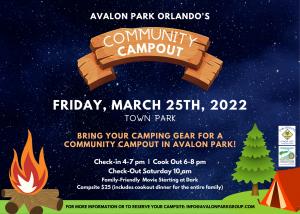 Community Campout - Family Ticket ($25) cover picture