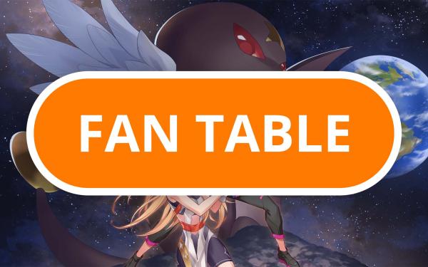 Kami-Con HAI III Fan Table Kami-Con HAI III Fan Table
