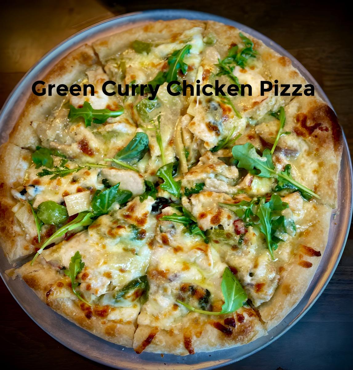 Green Curry Pizza
