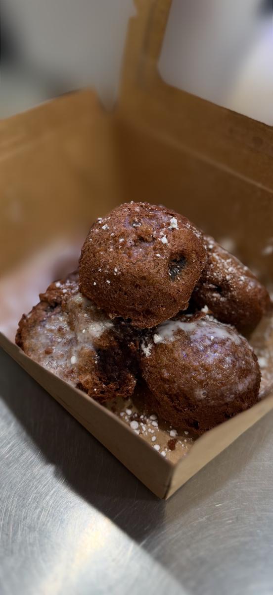 Ube Fried Chocolate Oreos
