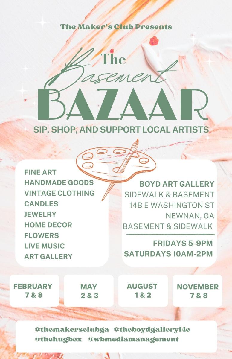 Basement Bazaar- Spring