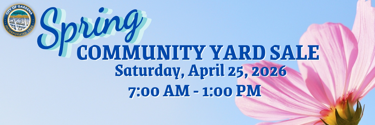 Spring Community Yard Sale