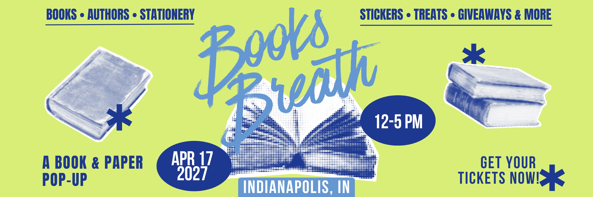 Books Breath: Indianapolis Spring 2027