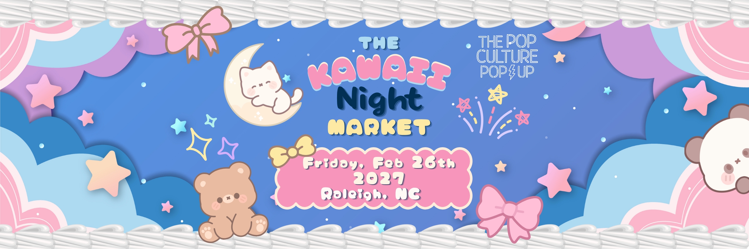 The Pop Culture Popup: The Kawaii Night Market - Raleigh