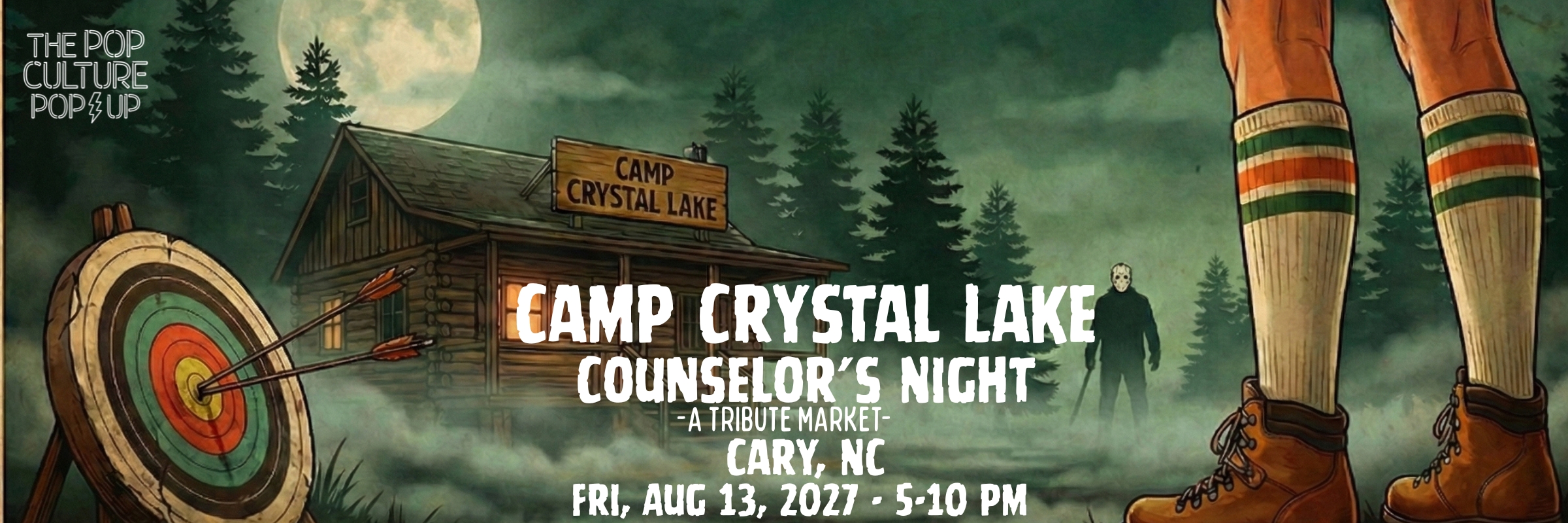 The Pop Culture Popup : Camp Crystal Lake Counselor's Night