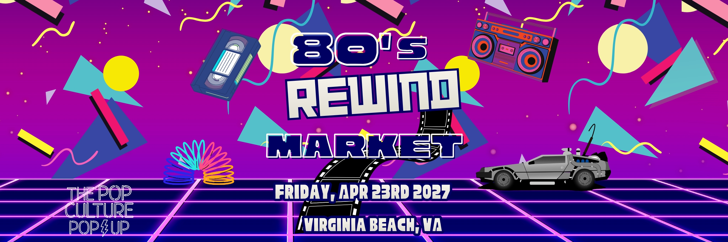 The Pop Culture Popup: The 80s Rewind Market