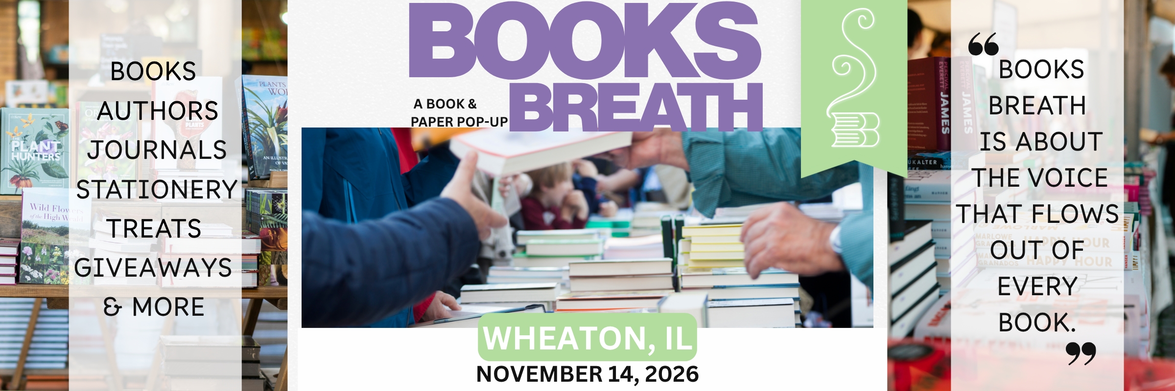 Books Breath: Wheaton 2026