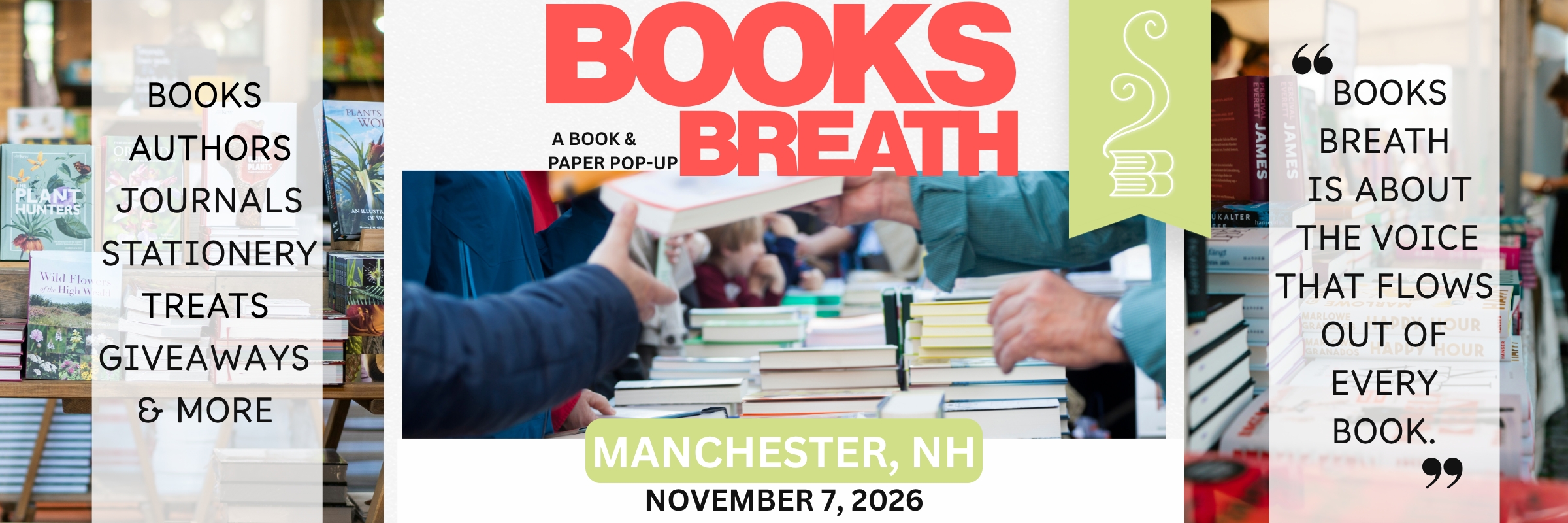 Books Breath: Manchester 2026