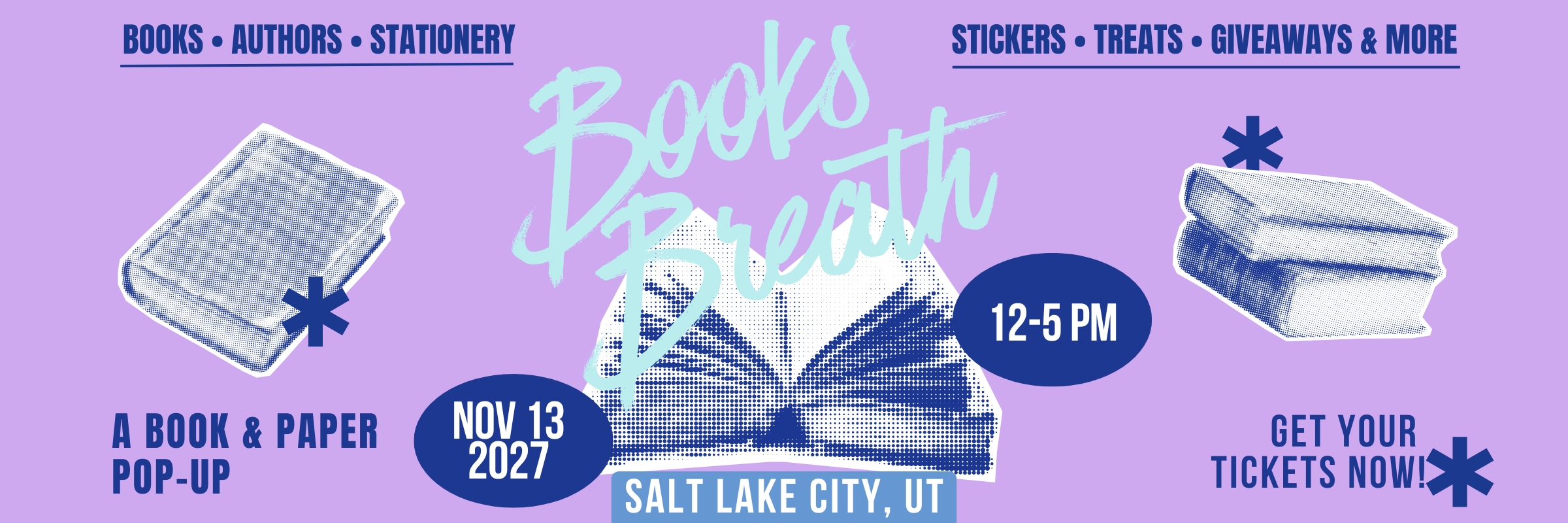 Books Breath: Salt Lake City - Fall 2027