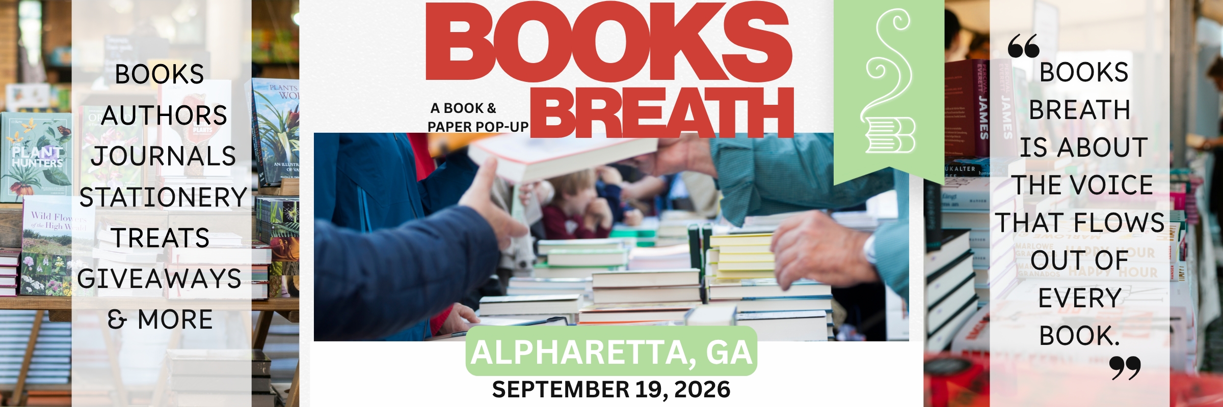 Books Breath: Alpharetta 2026