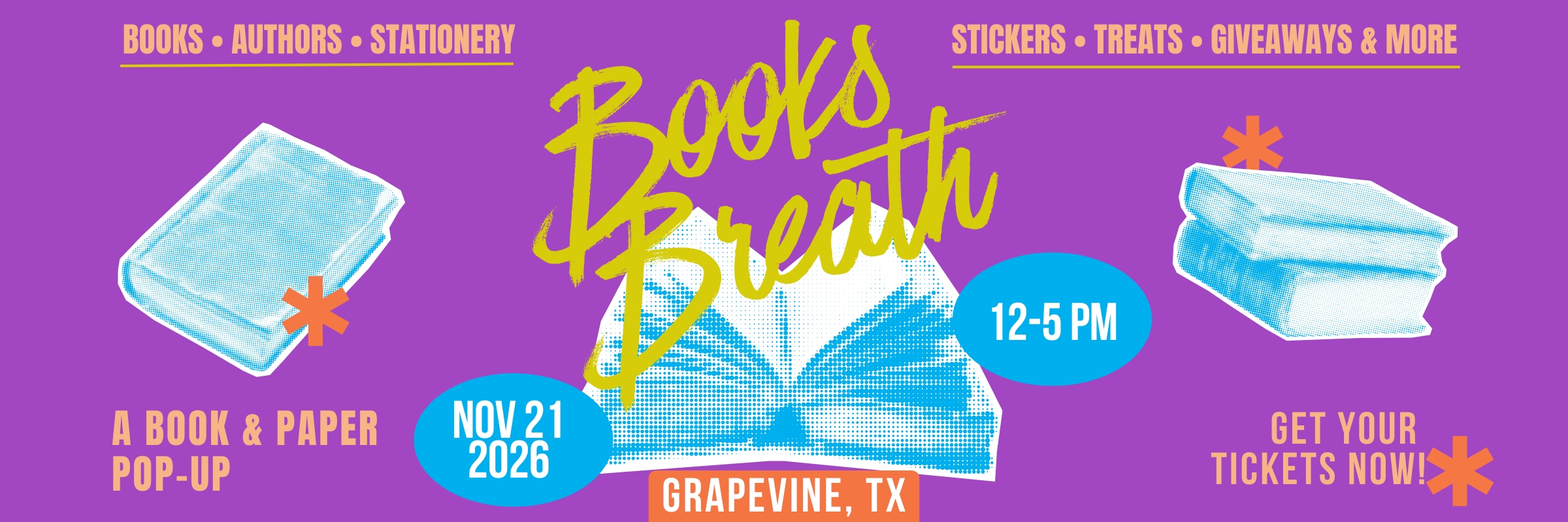 Books Breath: Grapevine 2026