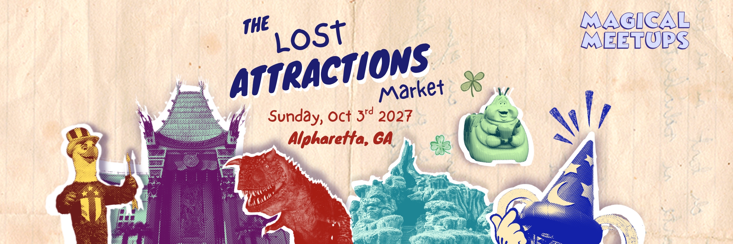 Magical Meetups - The Lost Attractions Market