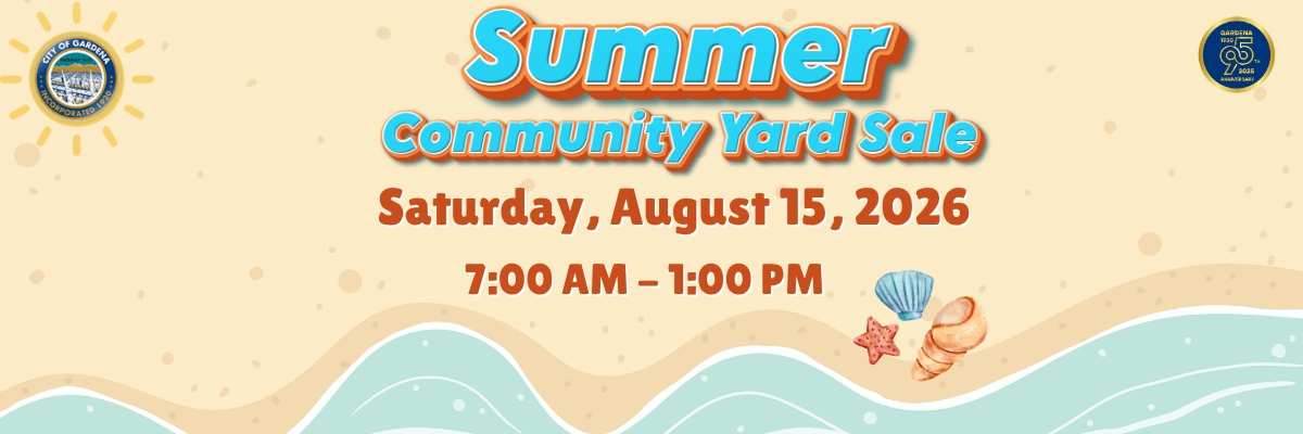 Summer Community Yard Sale