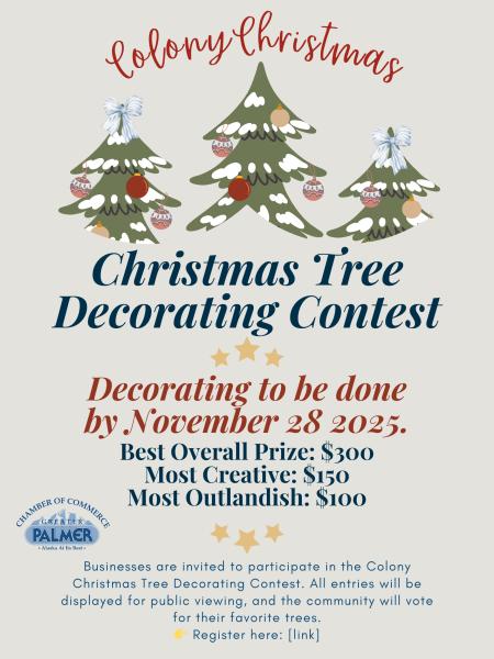 Colony Christmas Tree Decorating Contest