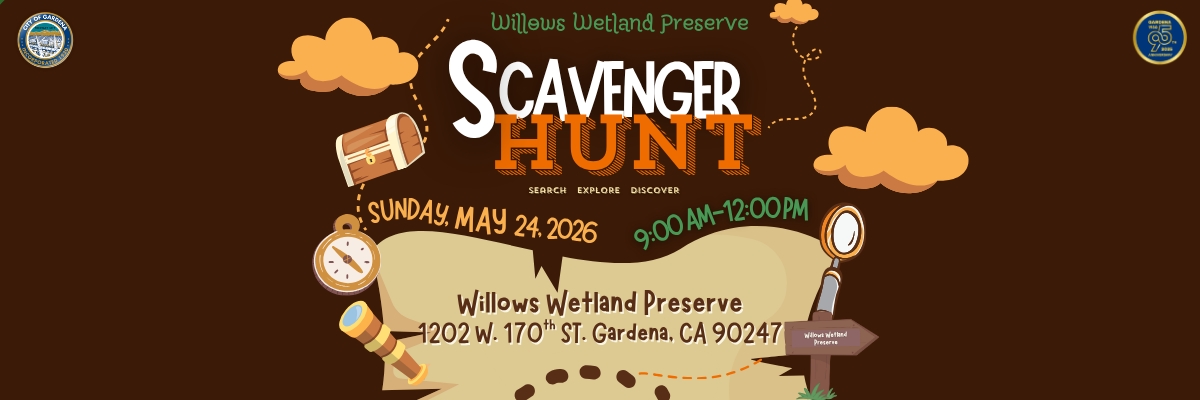 Scavenger Hunt at the Willow Wetland Preserve