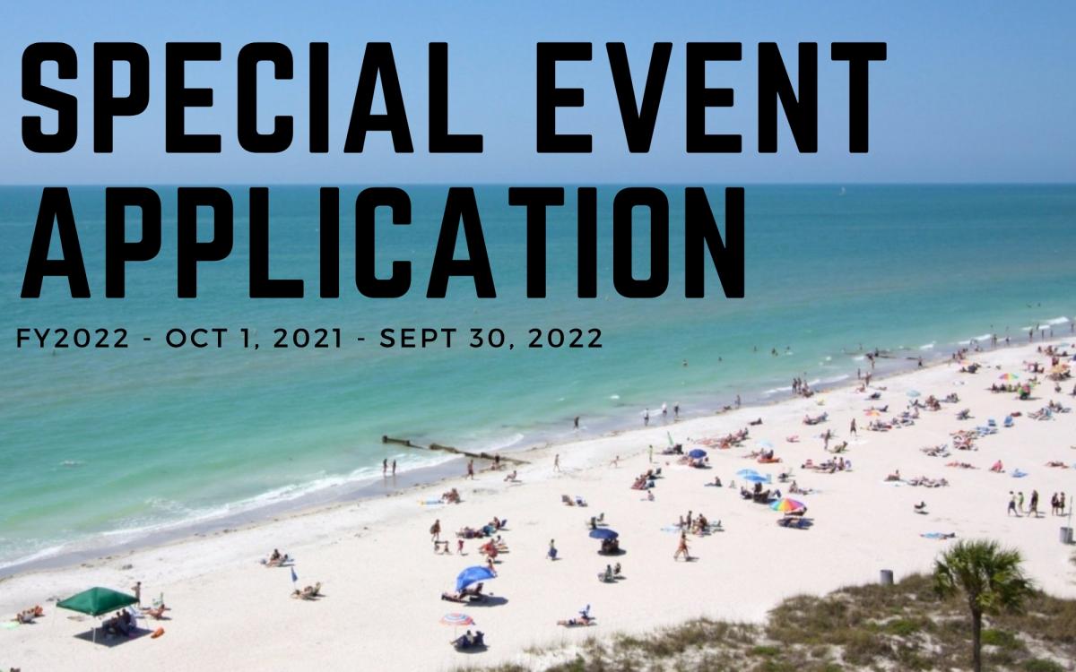 FY2022 Special Event Application cover image