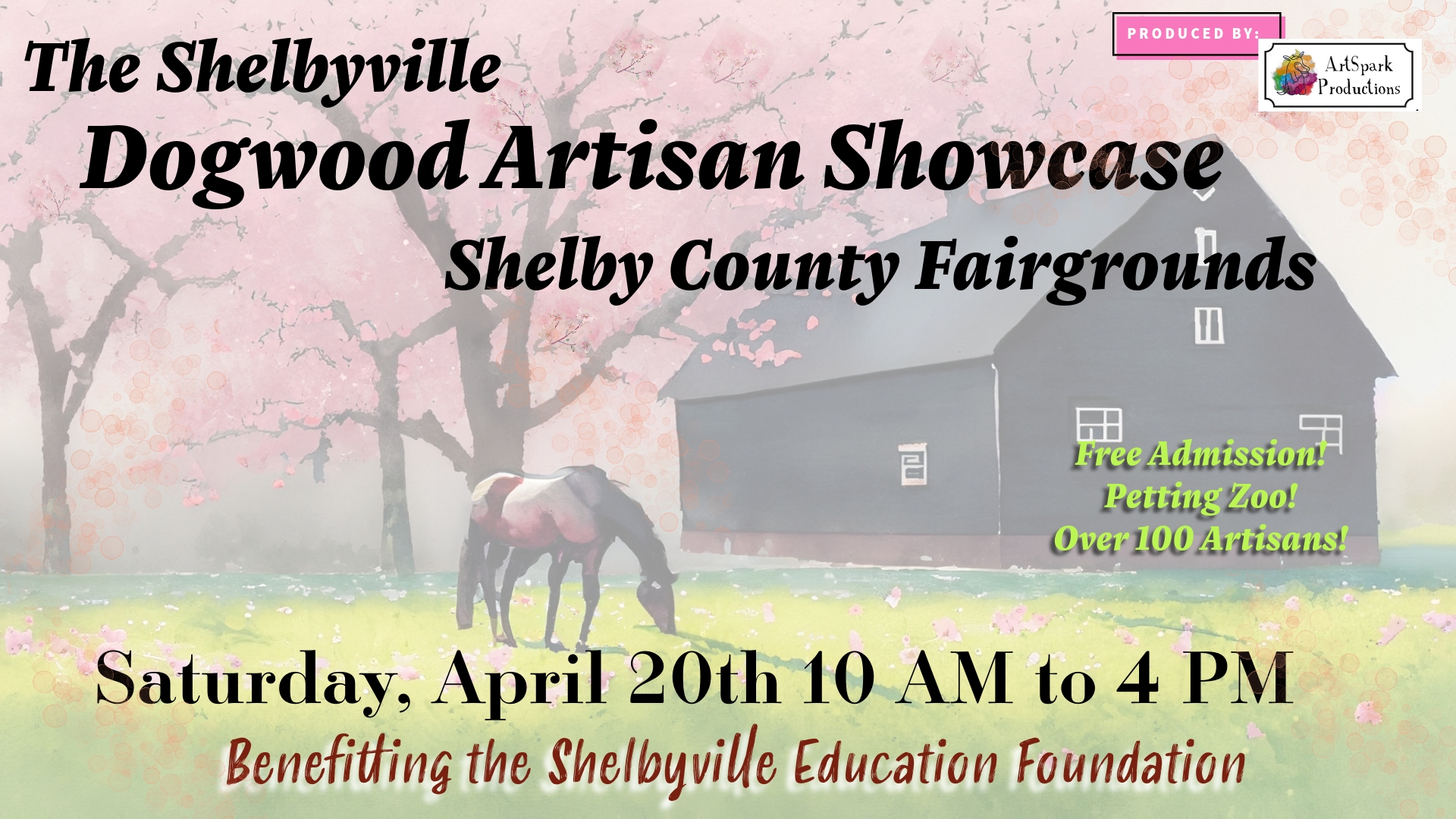 2024 Shelbyville Dogwood Artisan Showcase cover image