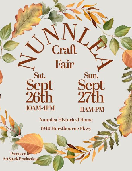 2026 Nunnlea Craft Fair