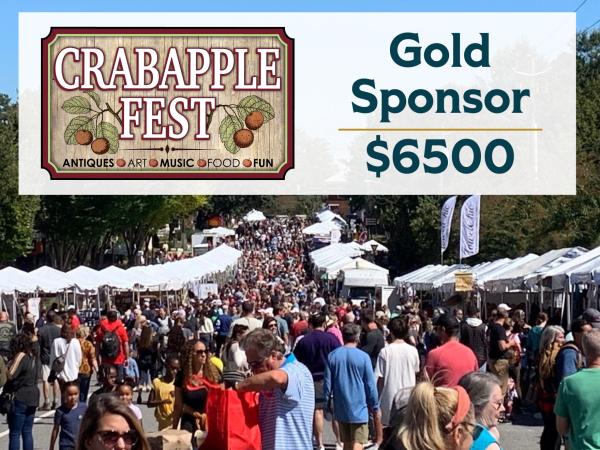 Gold Sponsor | $6,500