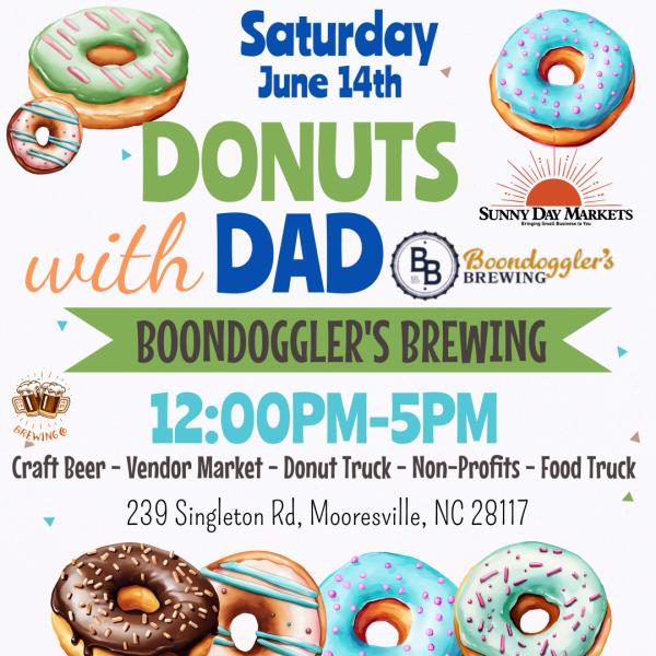 Donuts with Dad at Boondogglers Brewing Donuts with Dad at Boondogglers Brewing