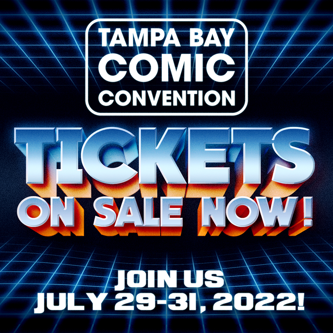 Tampa Bay Comic Convention 2022 cover image