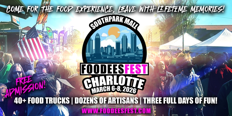 Charlotte Foodees Fest SouthPark Mall