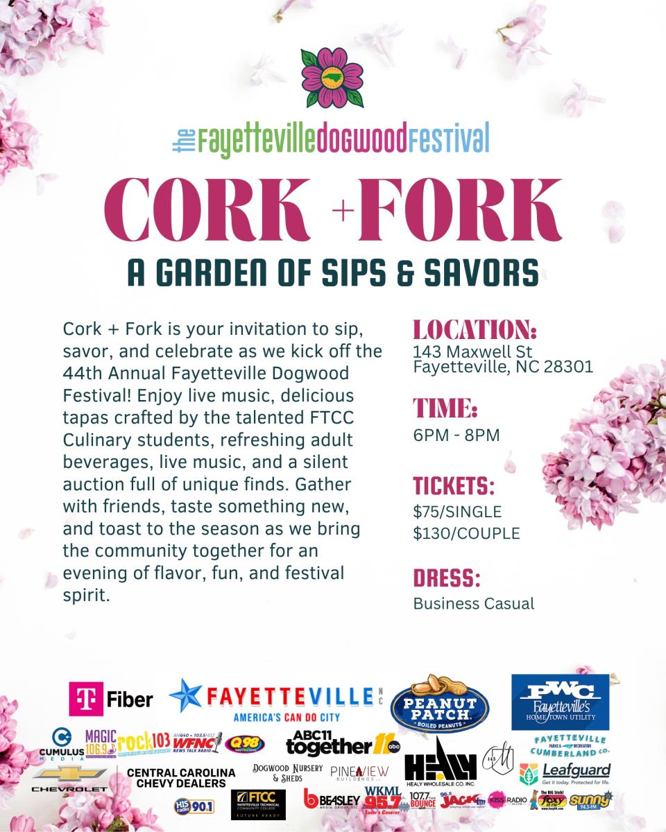 Pair of Cork & Fork 2026 Ticket cover picture