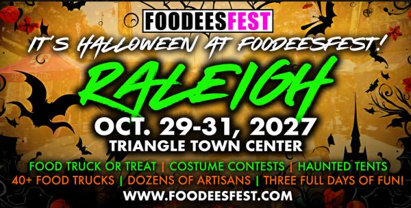 Raleigh Halloween Foodees Fest 2027