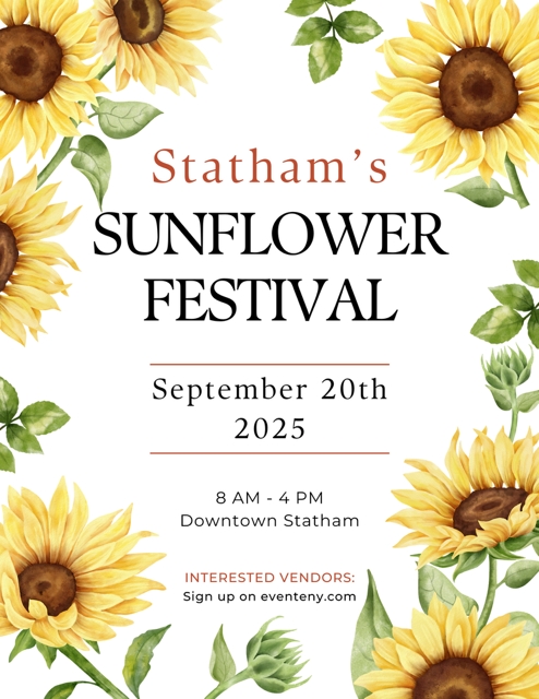 Food truck Sunflower festival