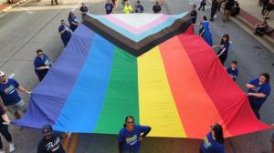 Pride Flag Volunteers