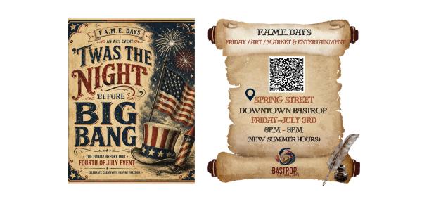 F.A.M.E. Days: 'Twas the Night Before Big Bang